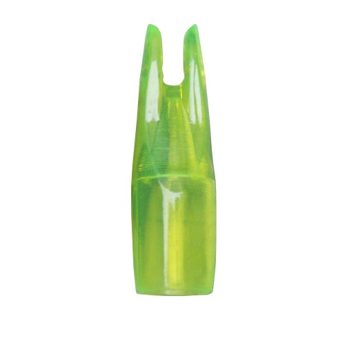 Preview: Haller, Plastic Arrow Nocks, 10 pcs, Yellow